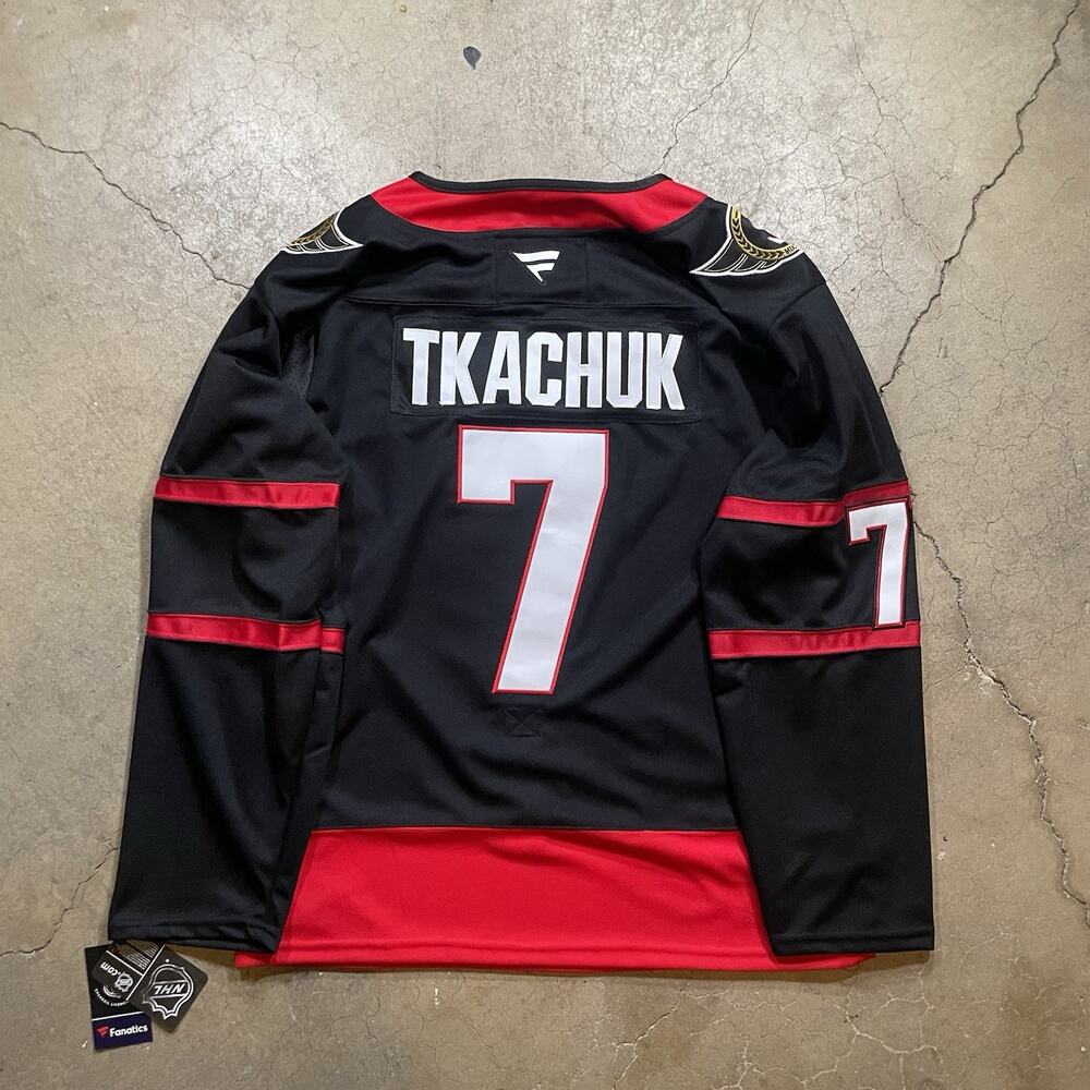 Ottawa Senators Tkachuk NHL Hockey Jersey Size 54 XL